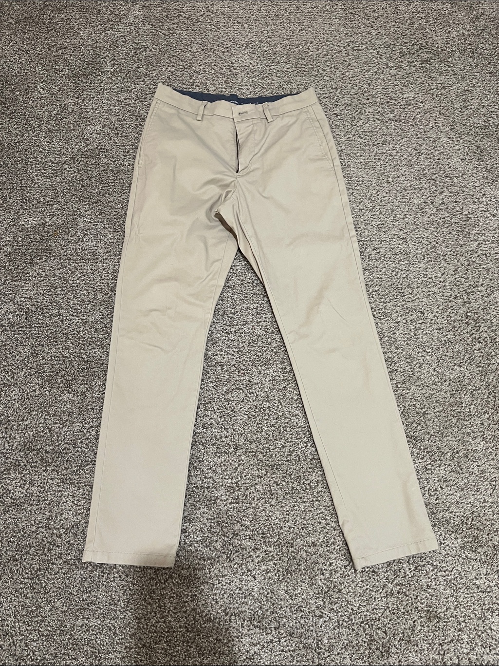 Old Navy Slim Khaki Pants In Tan